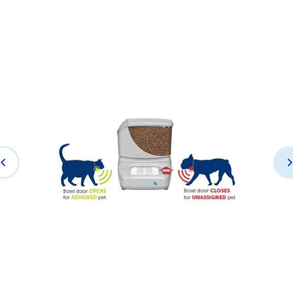 PortionPro Rx Automated RFID Dog & Cat Feeder, Gray - Picture 6 of 6